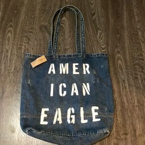 Denim American Eagle Tote
